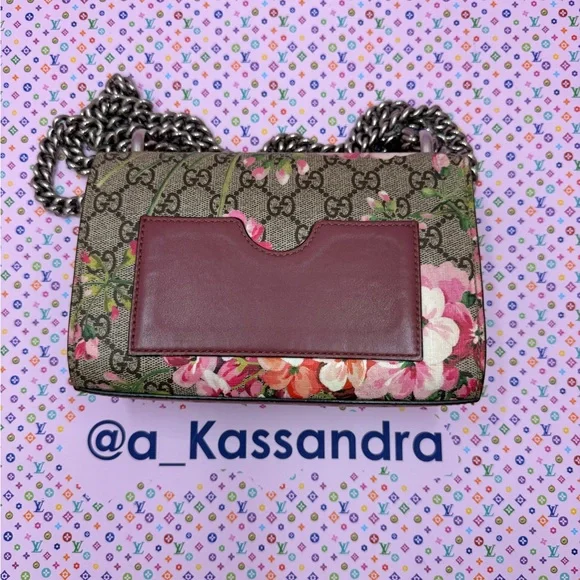 Gucci GG Blooms Padlock Chain Bag 🔒🌸😈 - Picture 5 of 12
